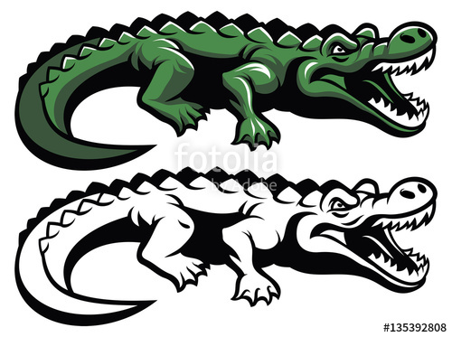 500x373 Crocodile Mascot Stock Image And Royalty Free Vector