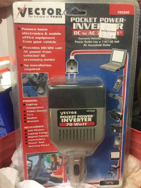 480x640 Vector Vec Wm Watt Pocket Power Inverter Car Auto Never