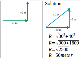 268x193 Determine Resultant Of Two Vectors Using Pythagorean Theorem