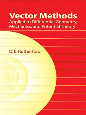 300x400 Vector Methods Applied To Differential Geometry, Mechanics