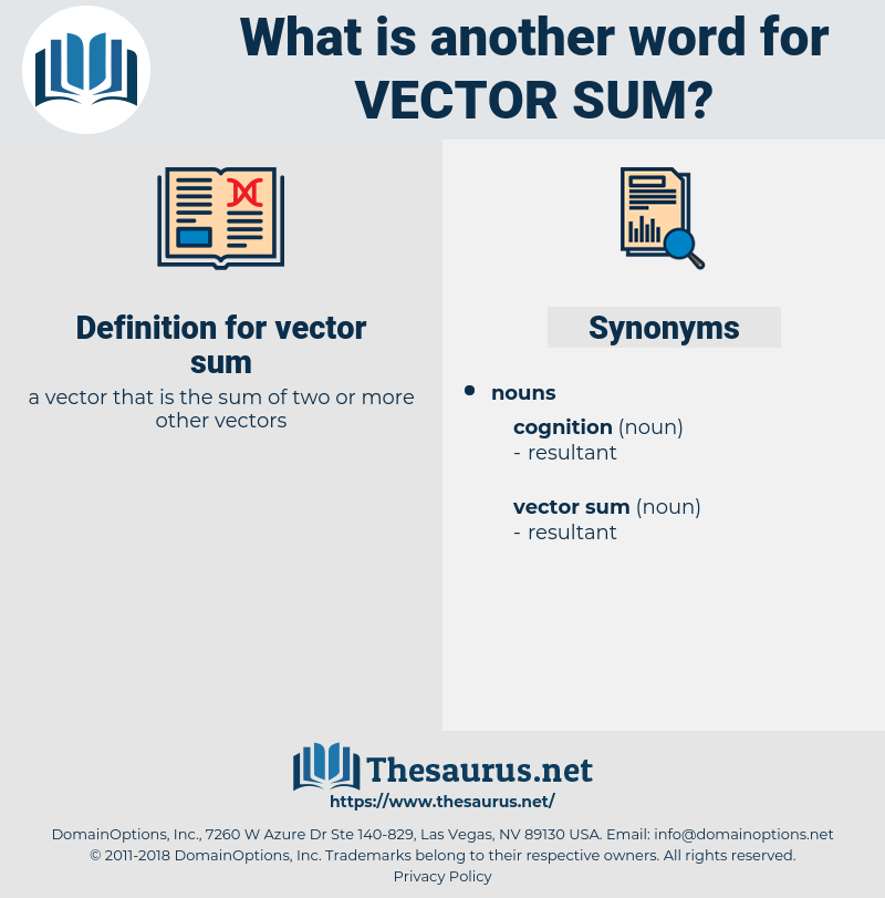 800x811 Synonyms For Vector Sum