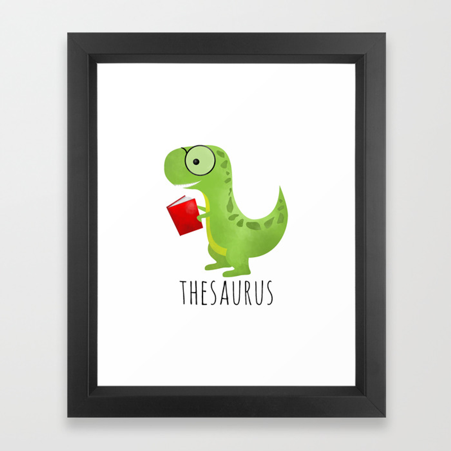 1500x1500 Thesaurus Framed Art Print