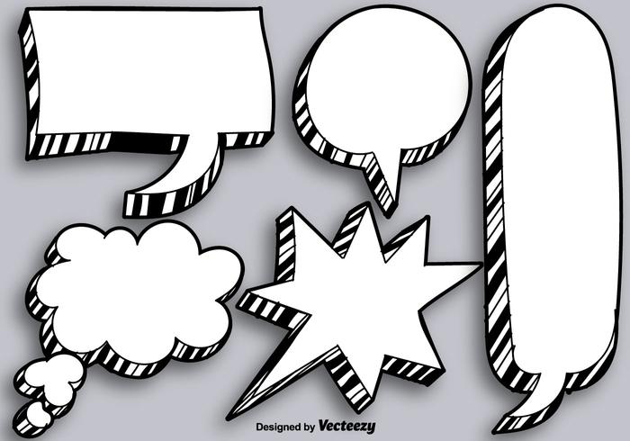 700x490 Thought Bubble Free Vector Art