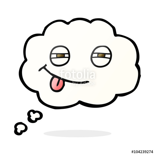 500x500 Thought Bubble Cartoon Suspicious Eyes Stock Image And Royalty