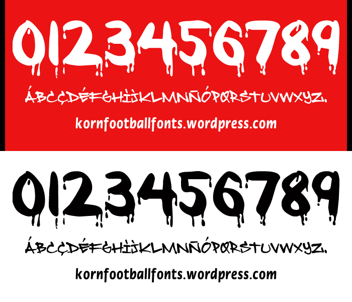 700x600 Tijuana Vector Font Kornfootballfonts