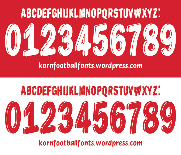 700x600 Tijuana Vector Font Kornfootballfonts