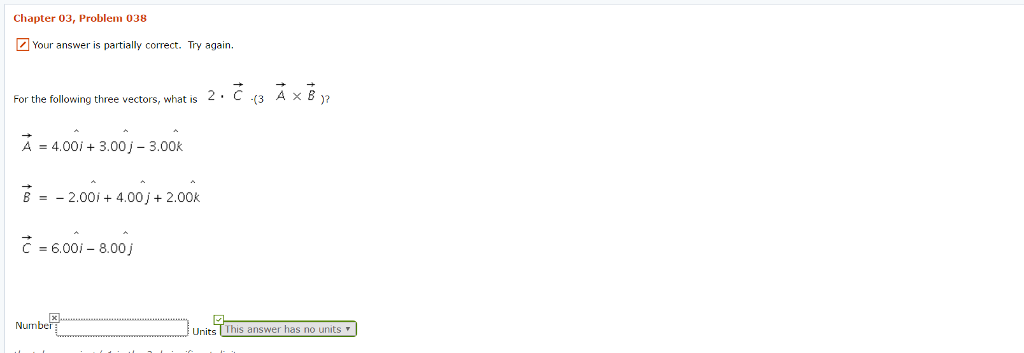 1024x353 Solved For The Following Three Vectors, What Is C Vect