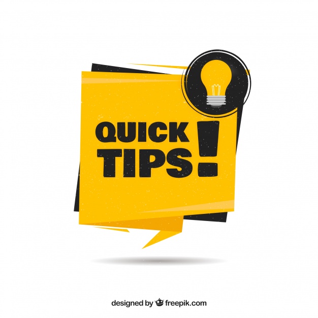 626x626 Colorful Tips Composition With Flat Design Vector Free Download