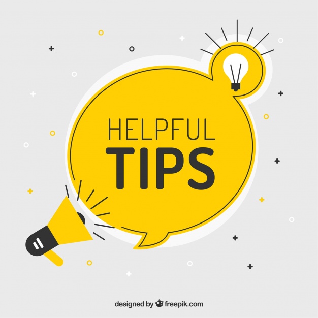 626x626 Helpful Tip Composition With Flat Design Vector Free Download