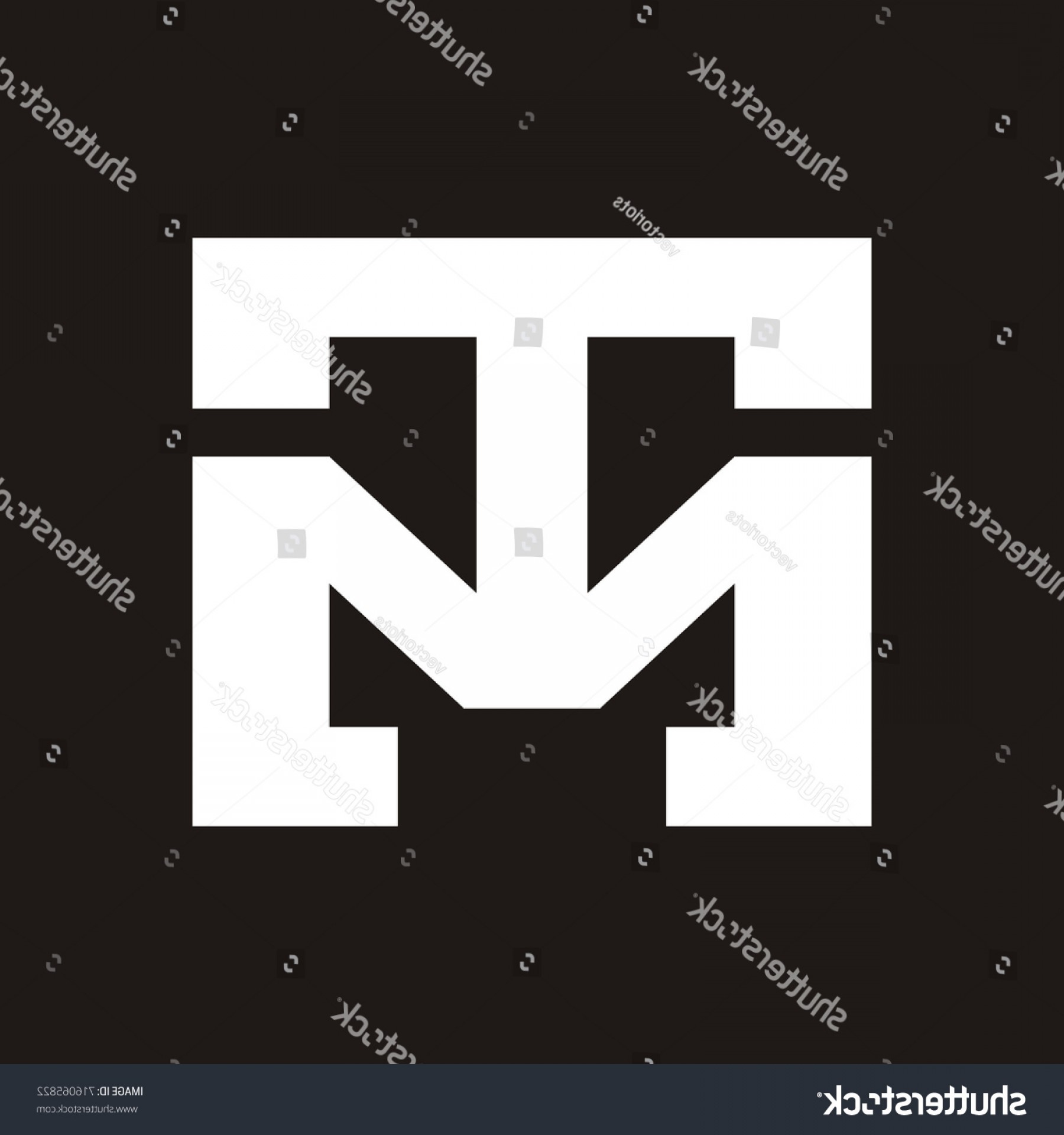 1800x1920 Tm Letter Logo Design Template Vector Wallkeeper