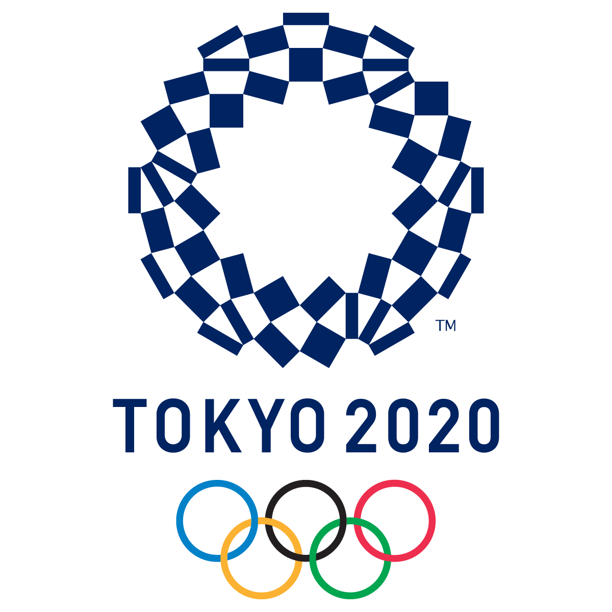 1200x1200 Tokyo Summer Olympics Logo Vector Free Vector Silhouette