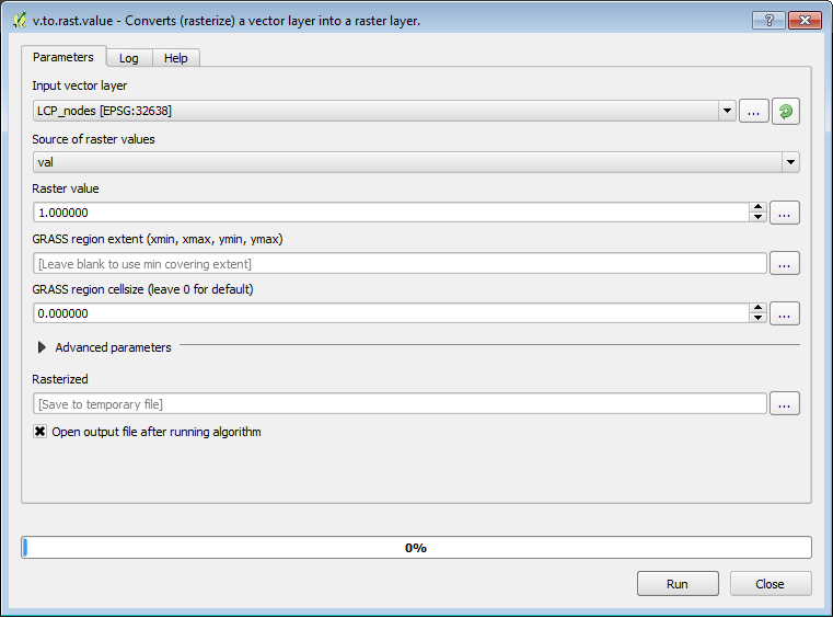 761x564 Converting Vector Layer To Raster Using Qgis