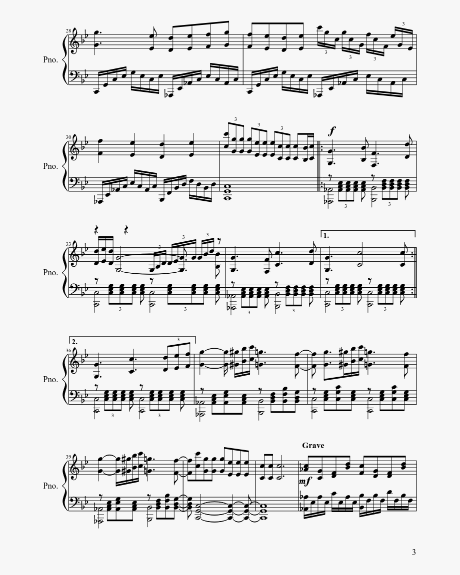 920x1151 Vector To The Heavens Sheet Music For Piano Download