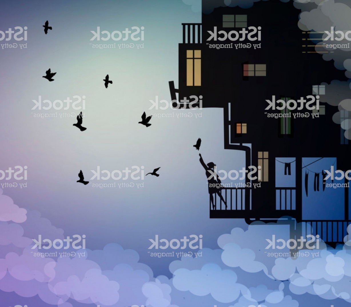 1228x1074 Life On Heavens Put The Moon On The Night Sky House On The Sky