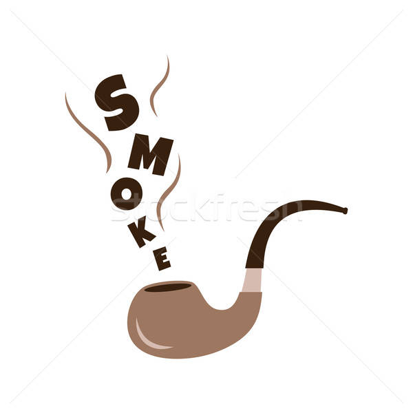 600x600 Tobacco Pipe Vector Illustration