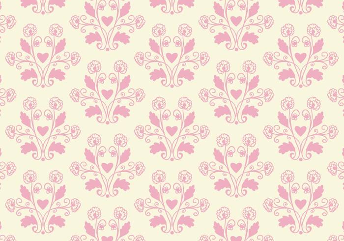 700x490 Free Vector Pink Toile Floral Background Free Vectors Ui Download