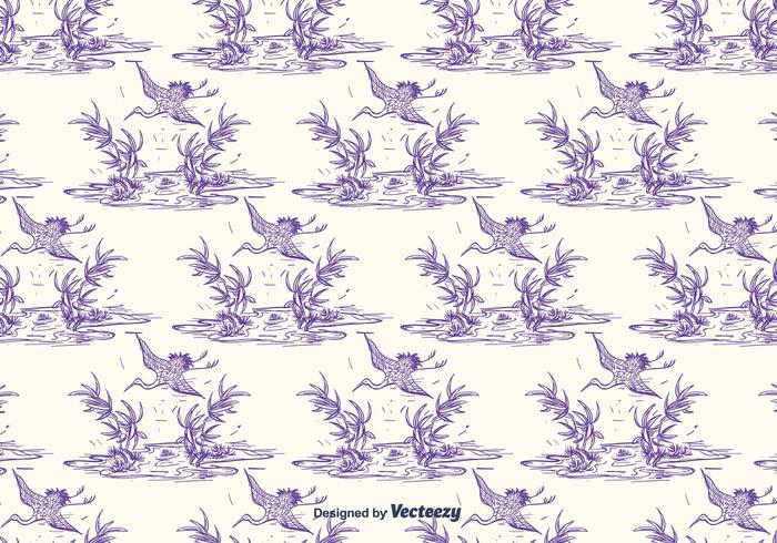 700x490 Toile Pattern Vector