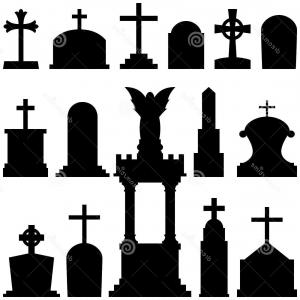 300x300 Tombstone Grass Flower The Inscription Rip Vector Soidergi