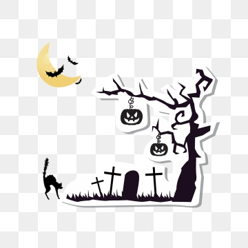 360x360 Free Download Vector Tombstone Before The Black Cat Png Images