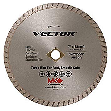 355x355 Mk Diamond Mk Dry Cutting Turbo Blade Amazon Ca