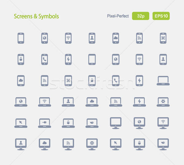 600x538 Screens Symbols
