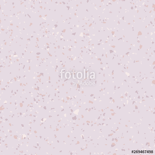 500x500 Terrazzo Seamless Pattern Vector Floor Texture With Marble
