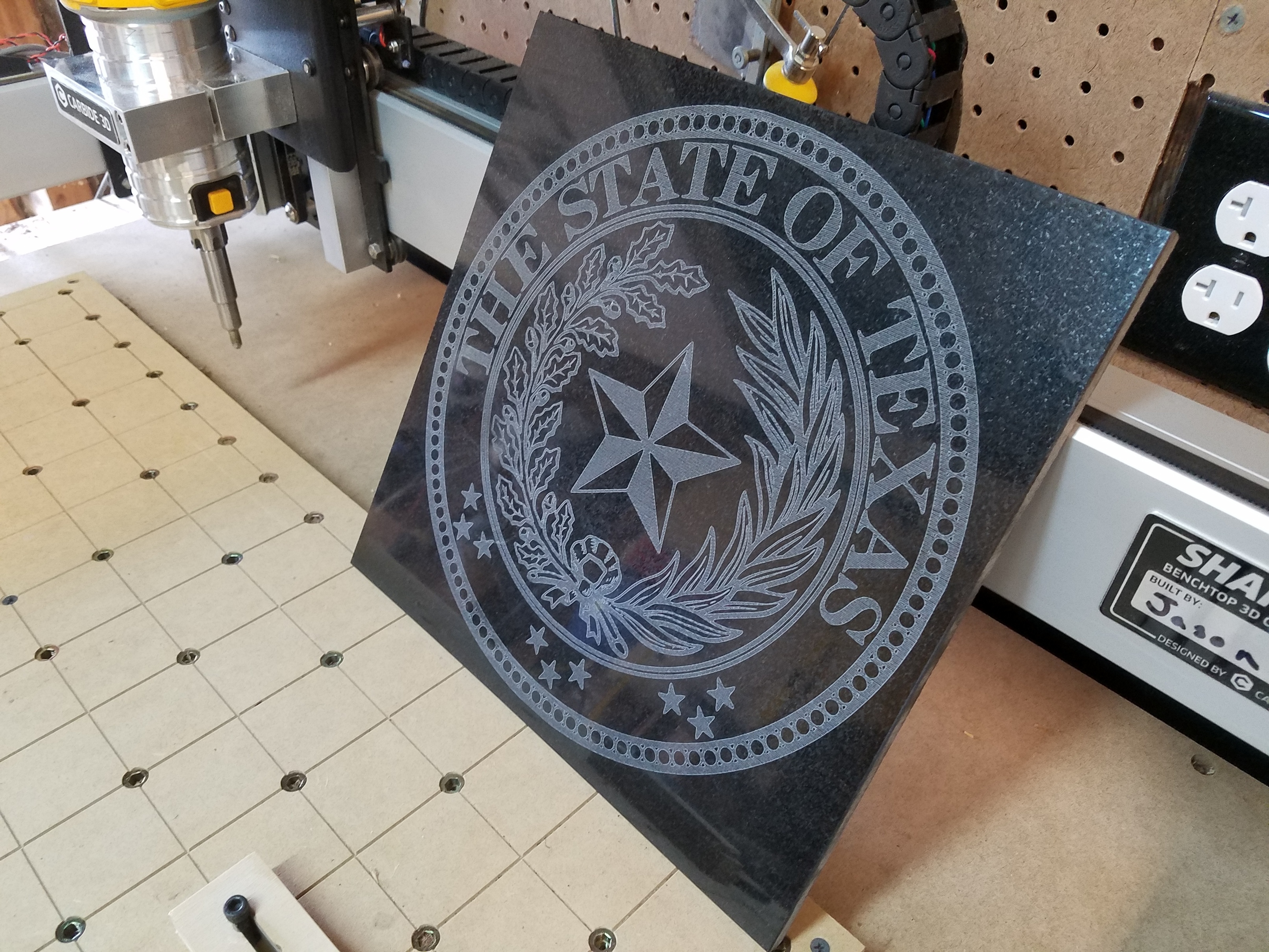 3225x2419 Diamond Drag Engraving Granite First Project