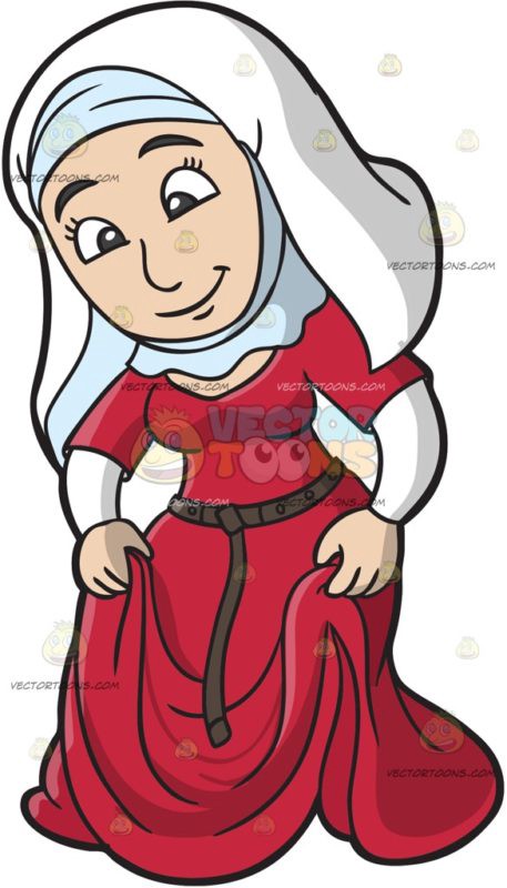 457x800 A Modest Medieval Woman