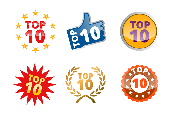 700x490 Top Badge Vector