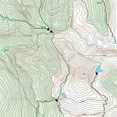 Vector Topo Map