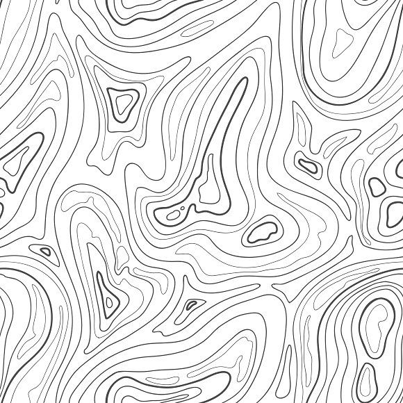 580x580 Contour Topographic Map Background
