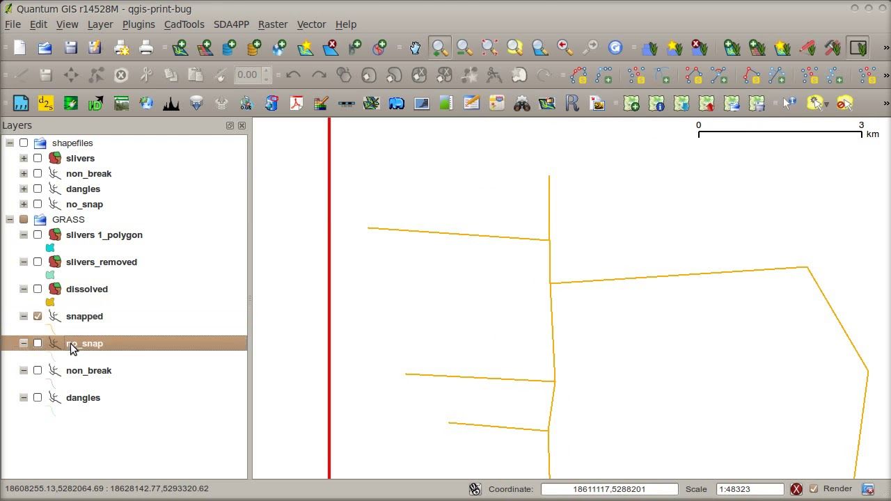 1280x720 Vector Topology Cleaning With Qgis And Grass Geospatial Gis