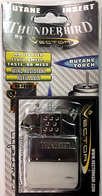 355x679 Vector Thunderbird Butane Dual Flame Torch And Regular