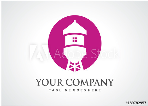 500x357 Home Torrent Logo Template Design Vector, Emblem, Design Concept