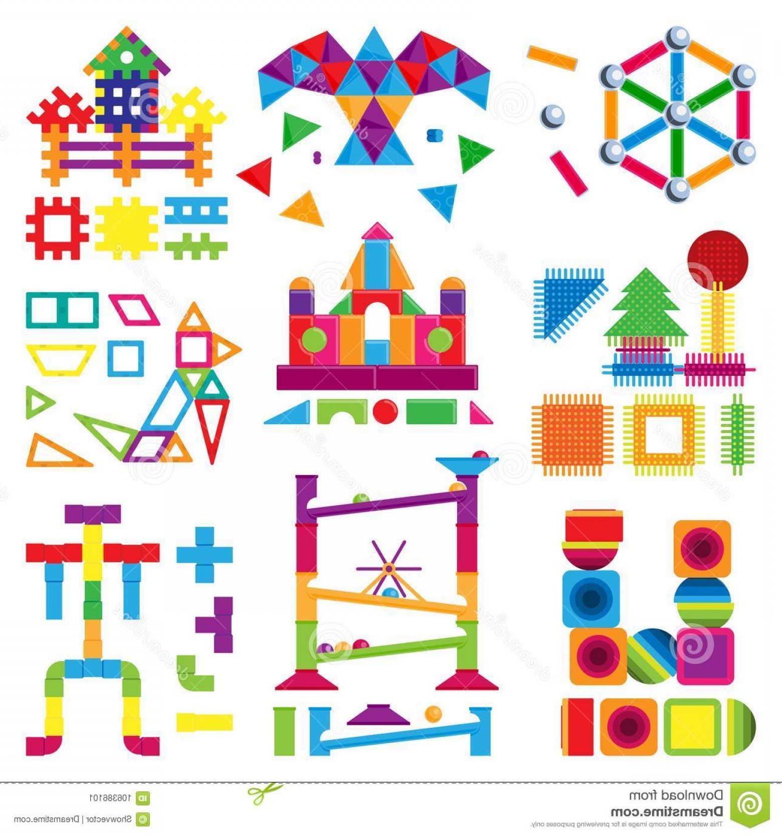 Kids Building Blocks Toy Vector Baby Colorful Bricks To Build 1560x1668 Kids Building Blocks Toy Vector Baby Colorful Bricks To Build