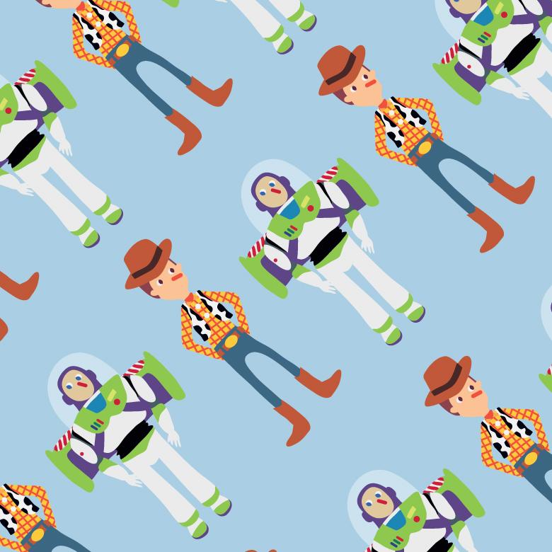 Toy Story Buddies Seamless Pattern 780x780 Toy Story Buddies Seamless Pattern