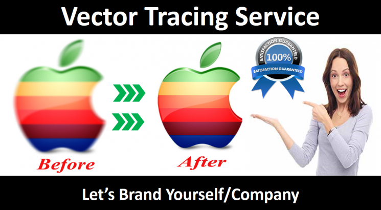 745x410 I Will Do Vector Tracing, Convert Raster To Vector, Vectorize Your
