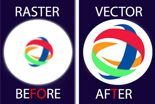 602x405 Vector Tracing Vectorize Redesign Redraw Logo