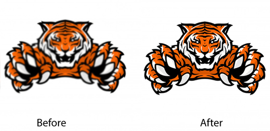 536x261 Vectorize Or Vector Tracing Your Image Or Logo
