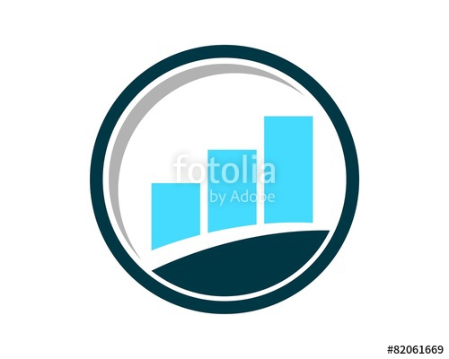 500x400 Trading Stock Chart Logo Stock Image And Royalty Free Vector
