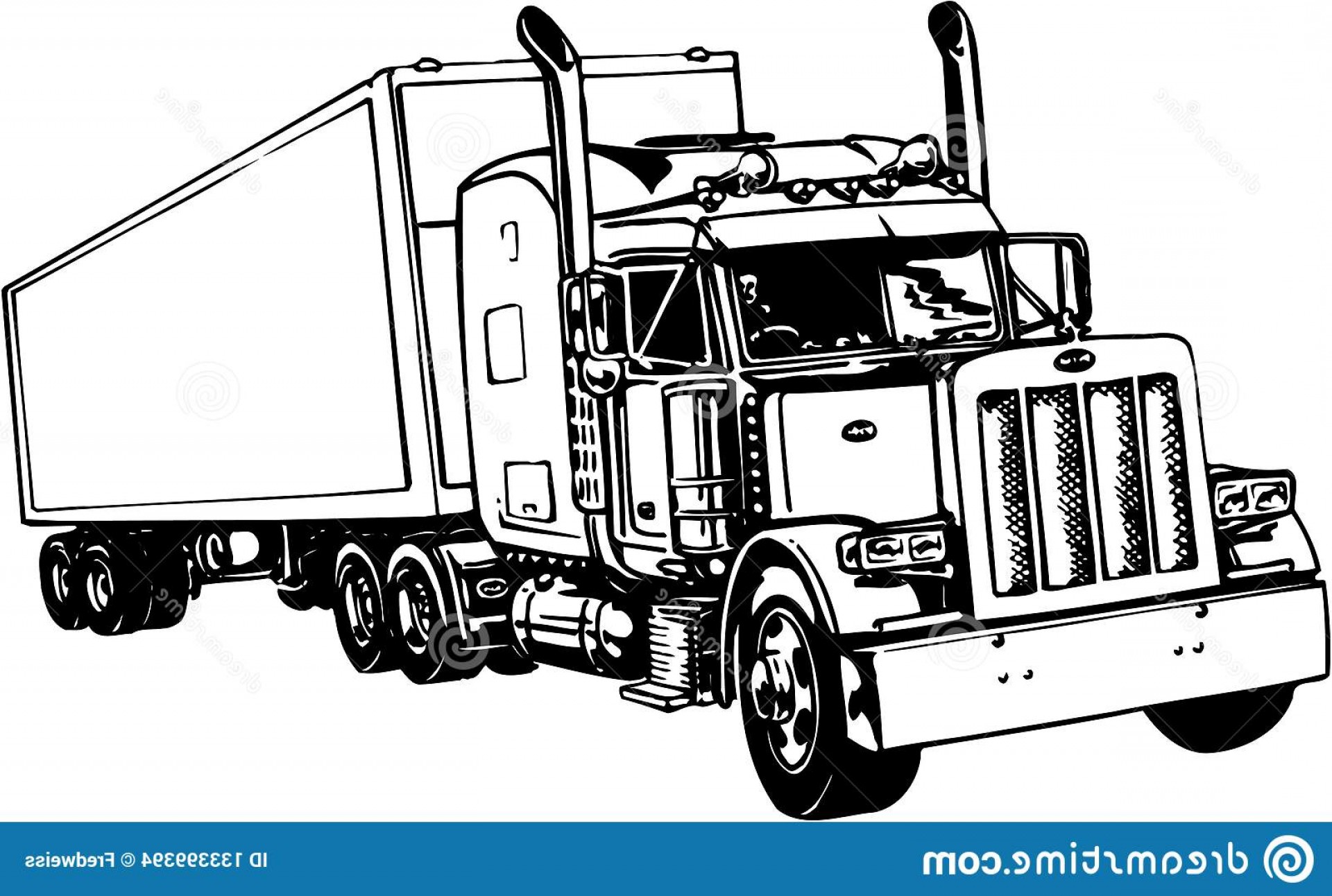 Tractor Trailer Illustration Vector Illustration Tractor Trailer 1920x1292 Tractor Trailer Illustration Vector Illustration Tractor Trailer