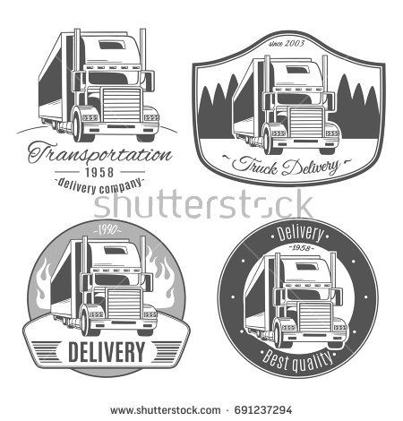 Big Truck Set Of Vector Logos Trucks, Cars And Things I Want 450x470 Big Truck Set Of Vector Logos Trucks, Cars And Things I Want