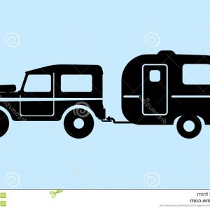 Caravans And Camper Trailers Road Trip Icons Vector Clipart 300x300 Caravans And Camper Trailers Road Trip Icons Vector Clipart