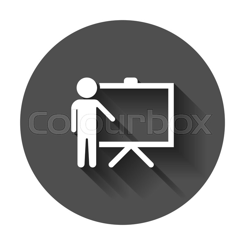 Training Education Icon In Flat Style Stock Vector Colourbox 800x800 Training Education Icon In Flat Style Stock Vector Colourbox