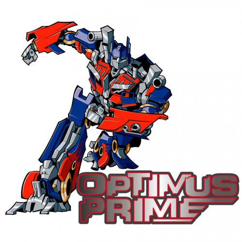 500x500 Transformers Optimus Prime Vector