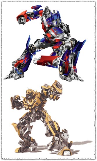334x550 Optimus Prime Robot Vector