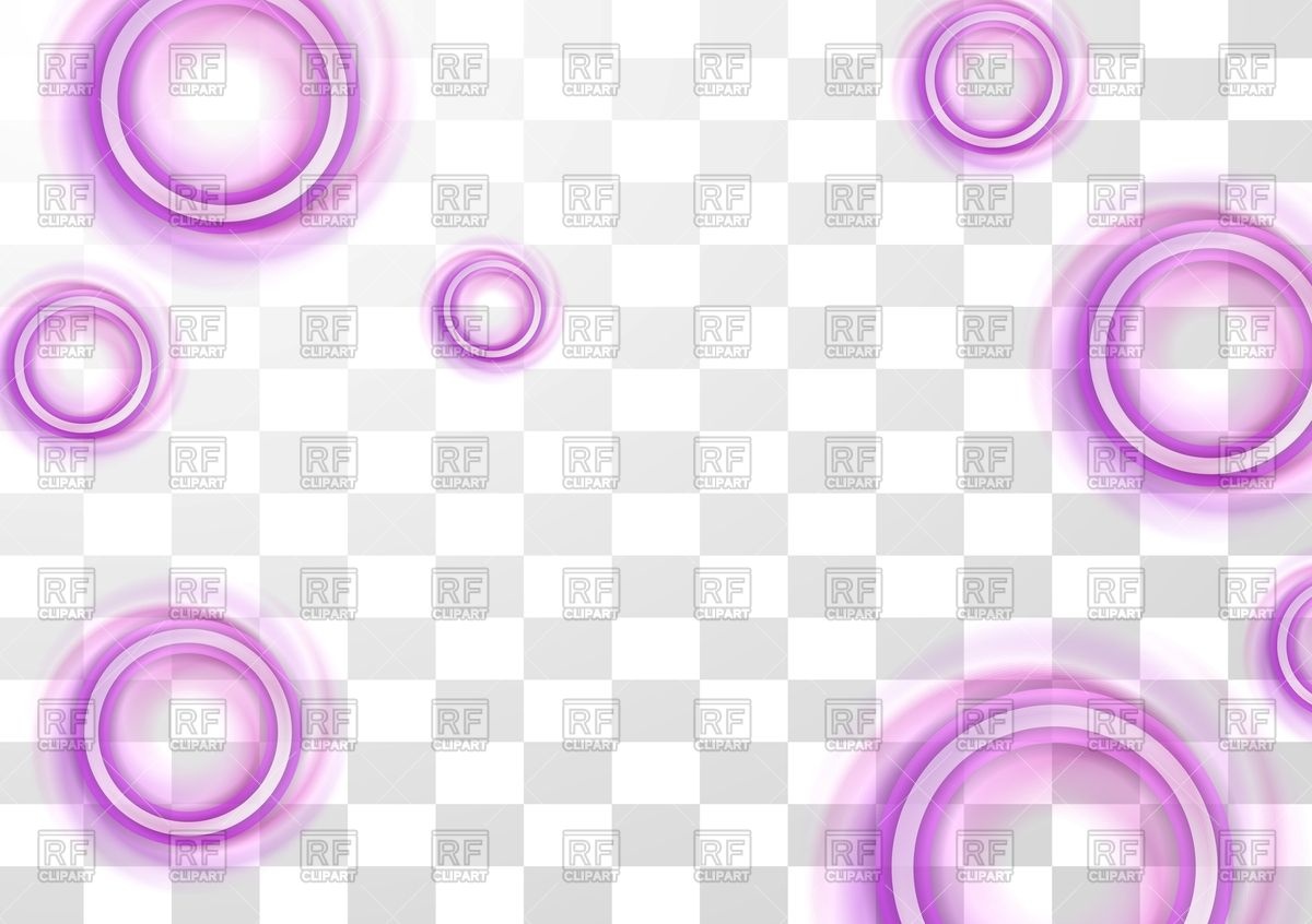 1200x846 Blurred Purple Rings On Transparent Background Vector Image