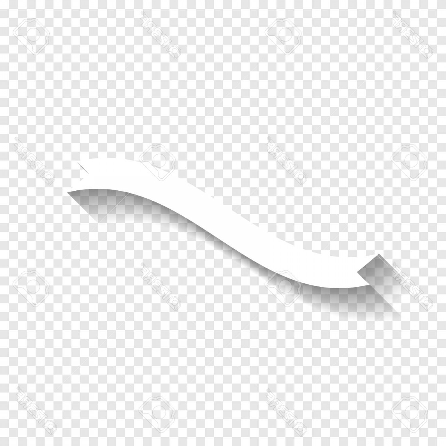 1560x1560 Photostock Vector Banner Ribbon Sign Vector White Icon With Soft