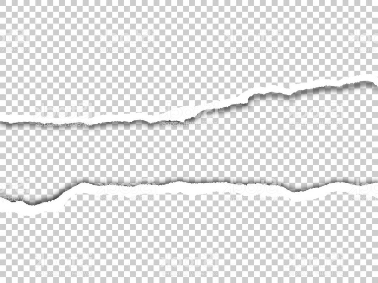 1228x921 Torn Paper Edges With Shadow On Transparent Background Vector