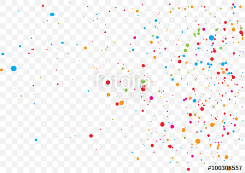 500x354 Transparent Background With Many Falling Tiny Round Random